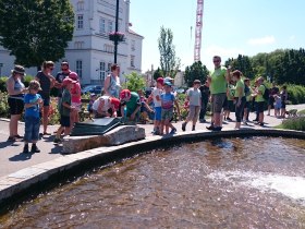 Tulu Tour beim Nibelungenbrunnen Tulln, © Stadtgemeinde Tulln