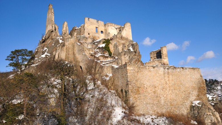 Ruine Dürnstein im Winter, © Markus Haslinger www.extremfotos.com