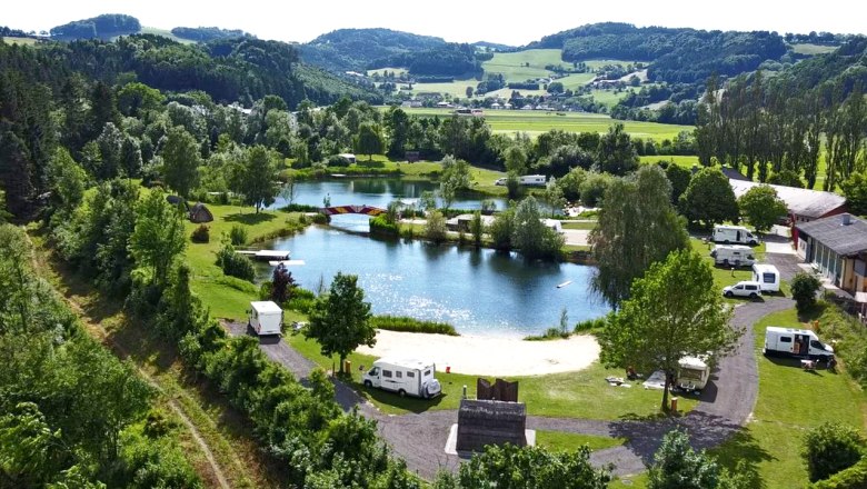 Wunderschönes Camping am See, © Pielachtal Camping