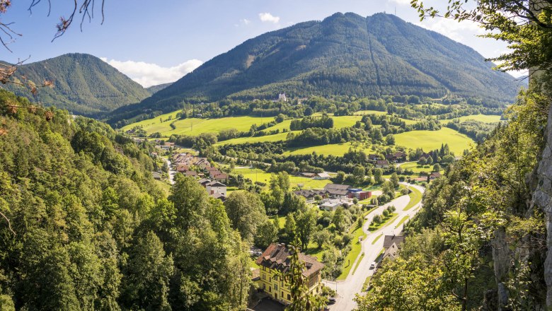 Ortsansicht, © Marktgemeinde Schottwien/Zwickl