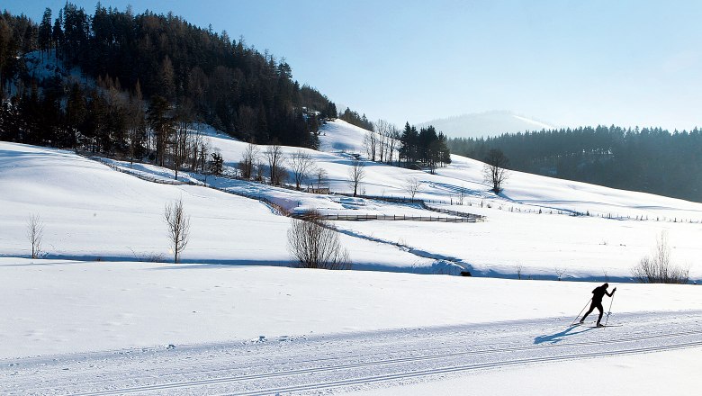 Langlaufen in St. Aegyd, © weinfranz.at