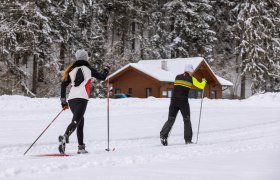 Loipenstüberl Mühlenloipe Hochneukirchen, © Wiener Alpen, Martin Fülöp