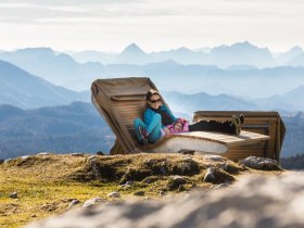 Alpine Relaxliege, © Bergbahnen Mitterbach