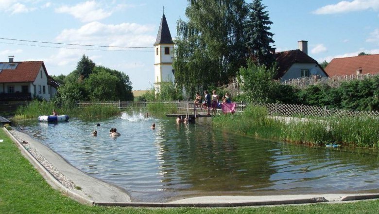 Badeteich Obergrünbach, © Gemeinde Lichtenau