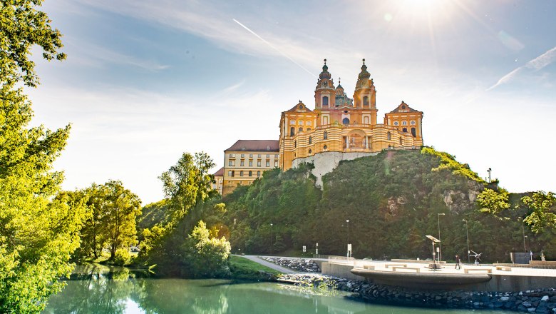 Stift Melk in Frühlingsstimmung, © Robert Herbst