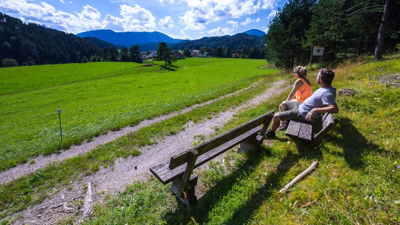 Ausblick in die Gegend rund um Rohr, © Wiener Alpen, Christian Kremsl