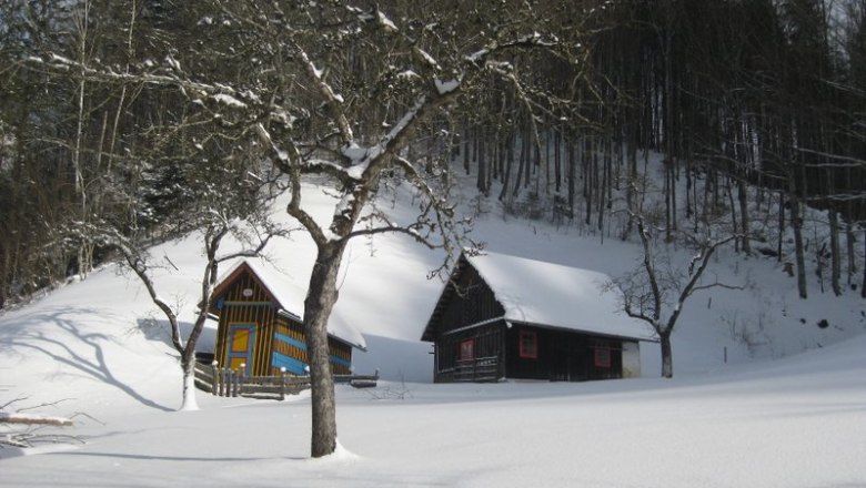 Winter Hütte, © Barbara Schaupp