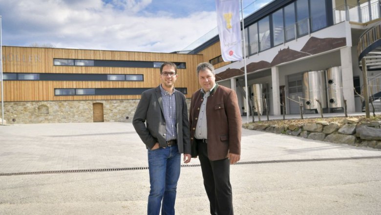 Stefan und Leopold Müller, © Weingut Müller - pov.at