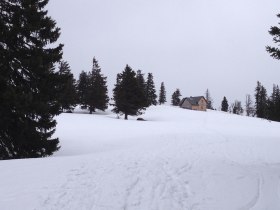 Die letzten Meter zur Hütte, © Alpenverein-Gebirgsverein