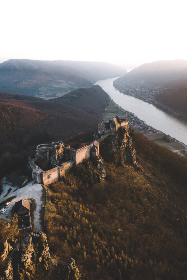 Eine Augenweide: unsere Burgruine Aggstein. , © Philipp Mitterlehner