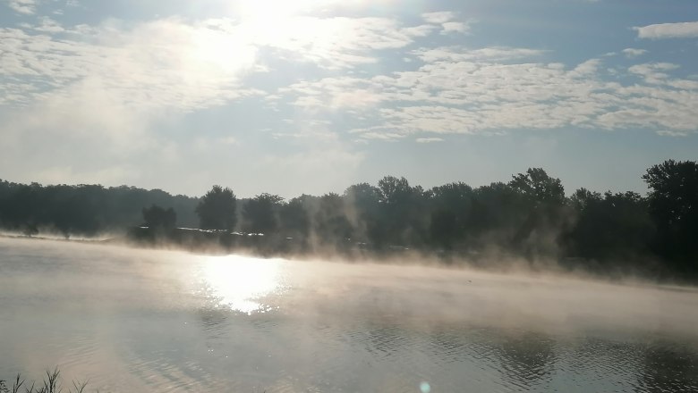 Speicherteich in der Nähe, © Familie Mohr